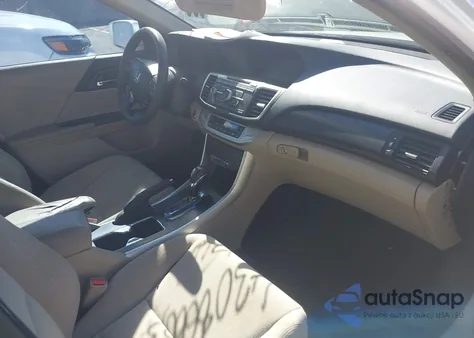 2014 Honda Accord Hybrid из США, поврежденный, VIN 1HGCR6F33EA003694